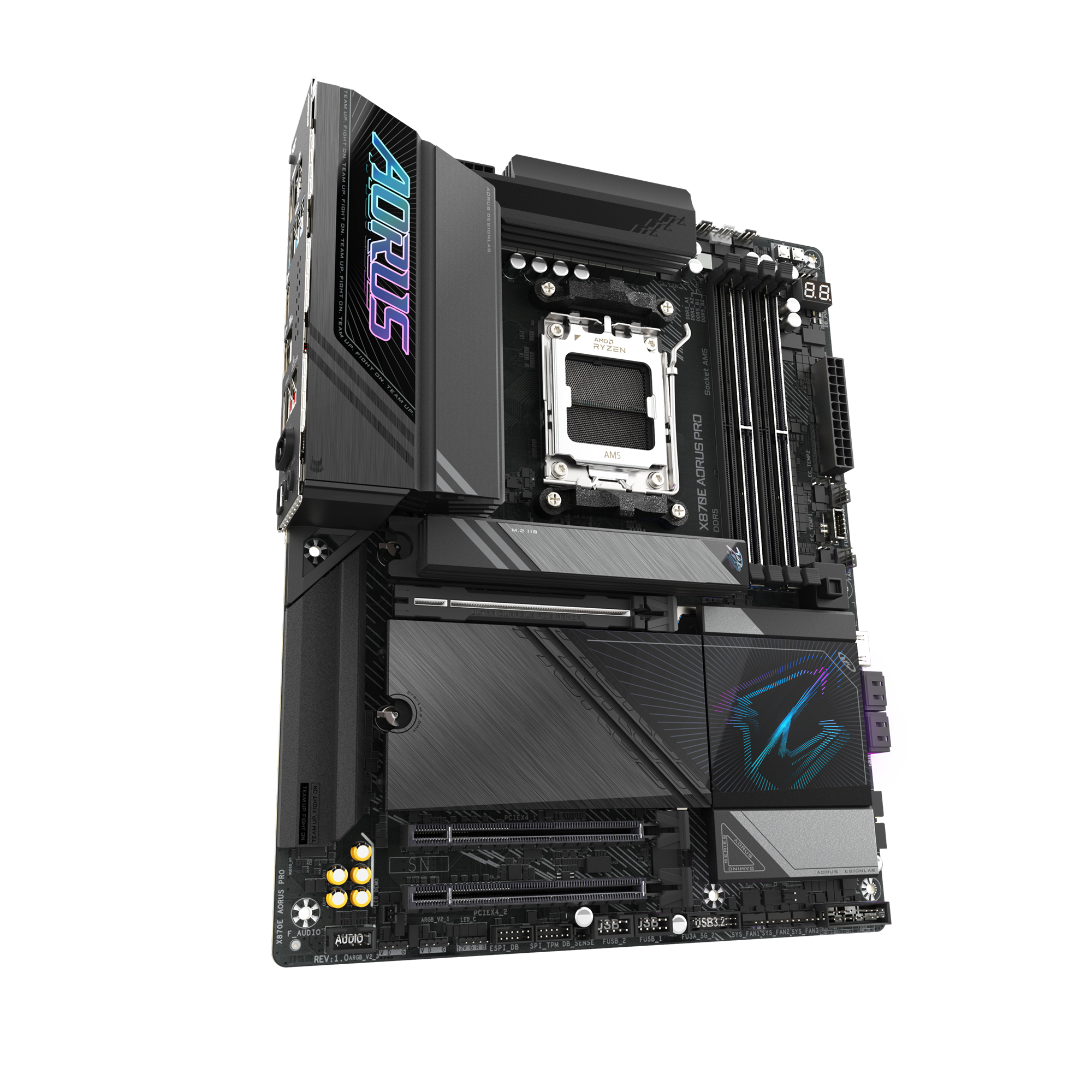 Bekijk afbeelding 3 van Gigabyte X870E AORUS PRO (X870,AM5,ATX,DDR5)
